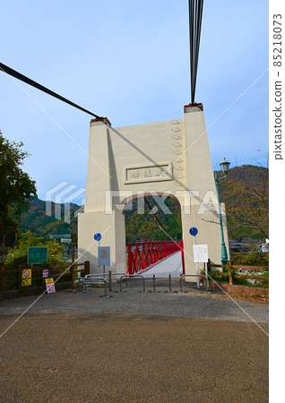 美濃橋 橋門 長良川美濃市 美濃橋 橋門 長良川美濃市 85218073