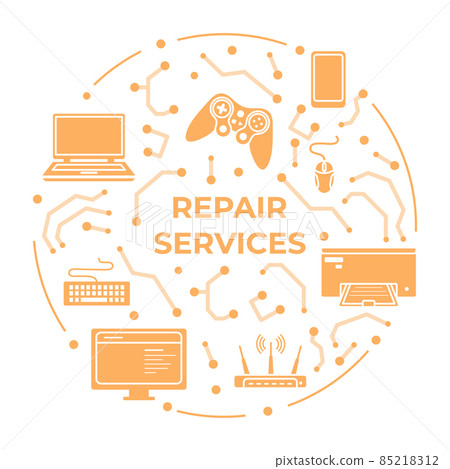 Electronics Repair Service Support Fixing Check Electronics Repair Service Support Fixing Check 85218312
