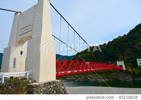 Mino Bridge Bridge Gate Nagara River Mino City 85218616