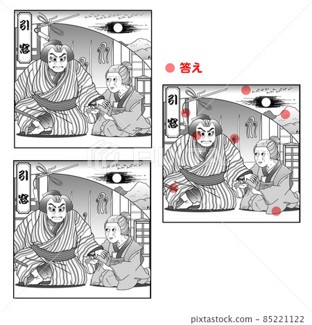 Kabuki, Spot the Difference, Sliding Window 85221122