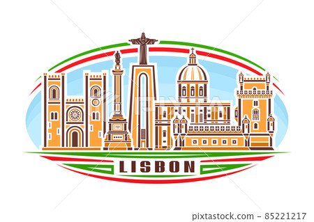 Vector illustration of Lisbon Vector illustration of Lisbon 85221217