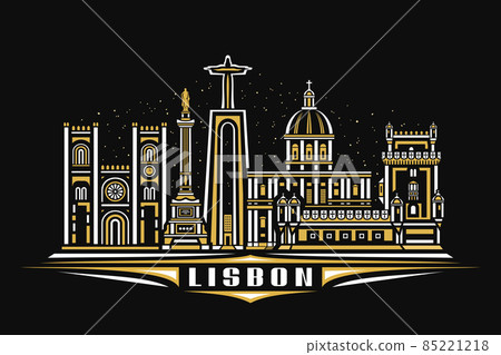 Vector illustration of Lisbon Vector illustration of Lisbon 85221218