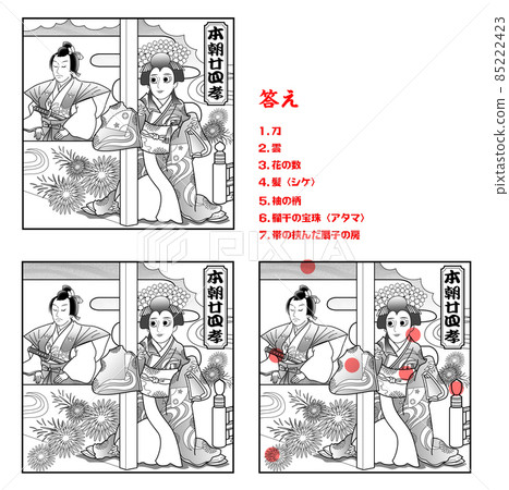 Kabuki, Spot the Difference, Honcho Nijo, Hime Yaegaki, Ningyo Joruri 02 85222423