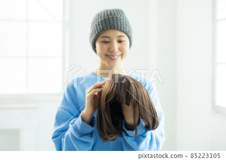 醫用假髮圖片 85223105