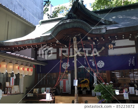 位於大阪市中央區道上町的數彥神社 位於大阪市中央區道上町的數彥神社 85223872