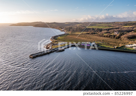 The pier in Mountcharles in County Donegal - Ireland. 85226997