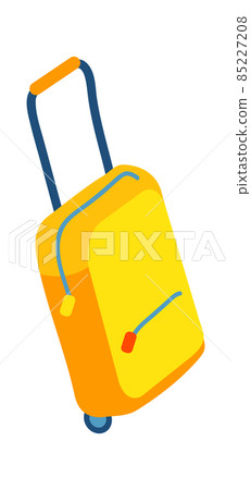 Yellow bag for travel and journey, luggage or baggage Yellow bag for travel and journey, luggage or baggage 85227208