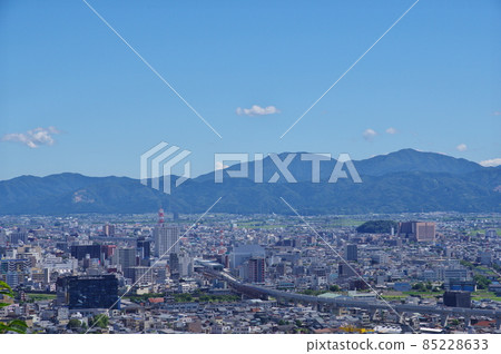 從福井市八幡山展望台眺望中心 從福井市八幡山展望台眺望中心 85228633