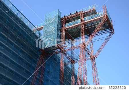 Mobile molding machine stand 85228820