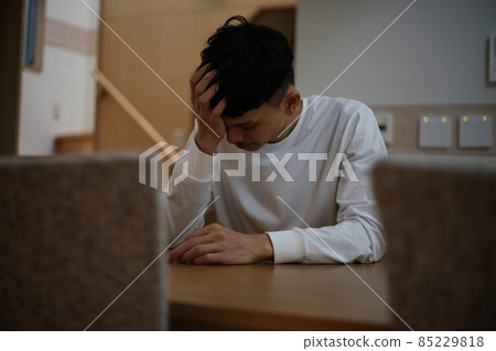 A depressed man A depressed man 85229818