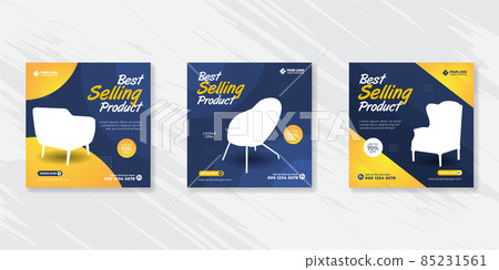 Best selling product social media banner template Best selling product social media banner template 85231561