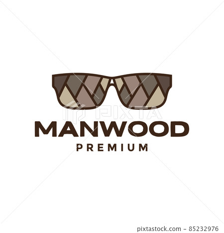 wood sunglasses logo design vector graphic symbol icon sign illustration creative idea wood sunglasses logo design vector graphic symbol icon sign illustration creative idea 85232976