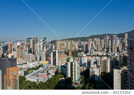skyscrapers in a modern city, wan chai, hong kong 1 Dec 2021 skyscrapers in a modern city, wan chai, hong kong 1 Dec 2021 85233302