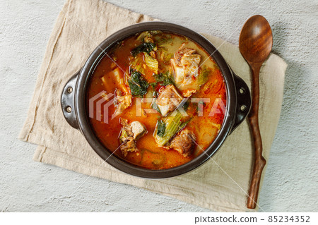 韓國食品紅牛肋骨排骨湯菜 85234352