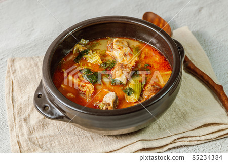 韓國食品紅牛肋骨排骨湯菜 85234384