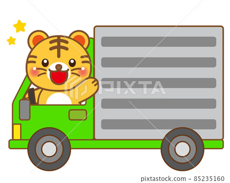 Tiger driving a truck 4 85235160