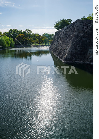 Osaka castle moat Osaka castle moat 85236006