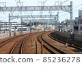 Double-track railway track 85236278