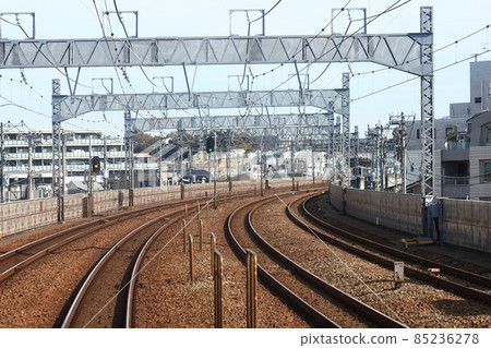 雙軌鐵路軌道 85236278