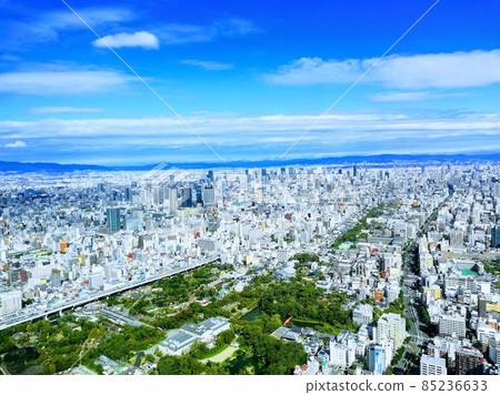 Scenery of Osaka seen from Abeno Harukas 85236633