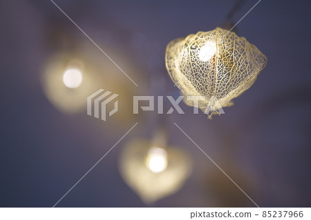 Openwork Hozuki handmade lamp 85237966