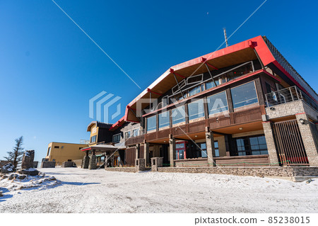Nagano Prefecture Ougatou Kogen Ougatou Hotel Sanso Hutte Scenery Highlands Sightseeing Alps Travel Mountaineering Winter 85238015