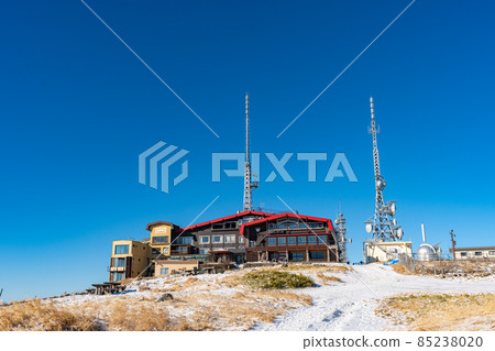 Nagano Prefecture Ougatou Kogen Ougatou Hotel Sanso Hutte Scenery Highlands Sightseeing Alps Travel Mountaineering Winter 85238020