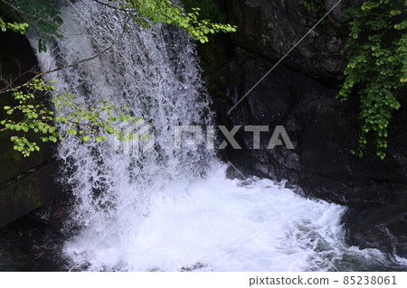 Nippara mountain stream limestone cave Okutama shooting spot Nippara mountain stream limestone cave Okutama shooting spot 85238061