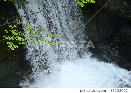 Nippara mountain stream limestone cave Okutama shooting spot Nippara mountain stream limestone cave Okutama shooting spot 85238062
