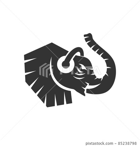 elephant headphone Illustration Icon Brand Isolate elephant headphone Illustration Icon Brand Isolate 85238798