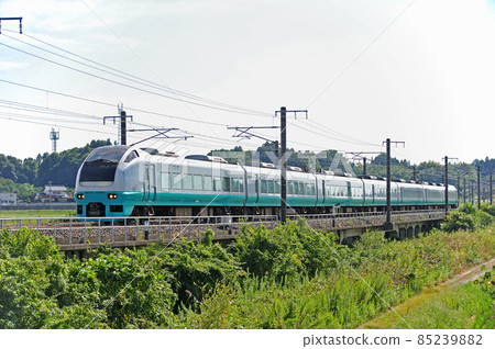 常磐線 Kandatsu-Takahama JR East E653 系列 K307 組織 (Katsuta) Super Hitachi Fresh Hitachi 85239882