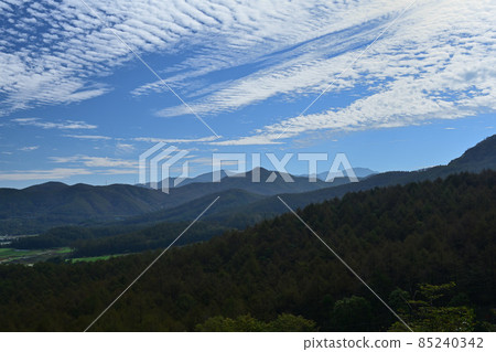Nobeyama Plateau Hirasawa Pass Watershed between the Pacific Ocean and the Sea of Japan Yatsugatake Sketch Line Nobeyama Plateau Hirasawa Pass Watershed between the Pacific Ocean and the Sea of Japan Yatsugatake Sketch Line 85240342