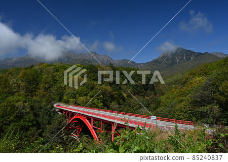 東澤大橋展望台 紅橋八嶽山脈 富士山 東澤大橋展望台 紅橋八嶽山脈 富士山 85240837