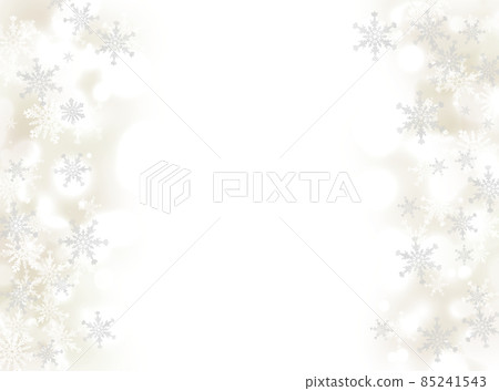 Chic snow wallpaper, frame 85241543