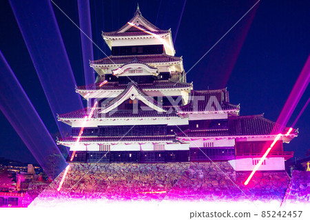 松本城的投影圖[長野縣] 85242457