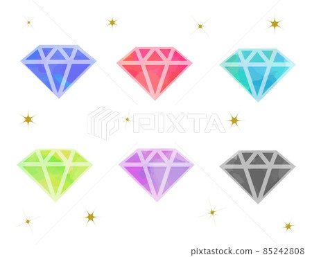 珠寶插畫素材 珠寶插畫素材 85242808
