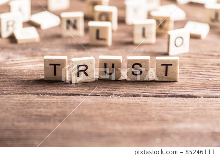Trust word of wooden elements 85246111