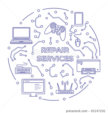 Electronics Repair Service Support Fixing Check Electronics Repair Service Support Fixing Check 85247292