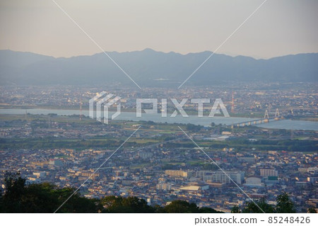 從德島縣美山看會泉町 85248426