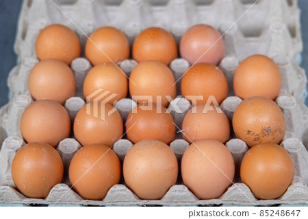 Farm Eggs Carton 85248647