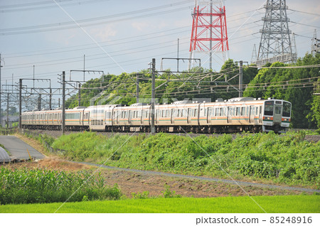 高崎線本莊岡部JR東系列211 C5編隊（高崎） 85248916
