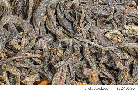 Chinese classic red tea, super macro photo 85249550