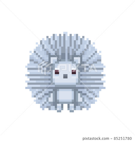 Hedgehog pixel illustration Hedgehog pixel illustration 85251780