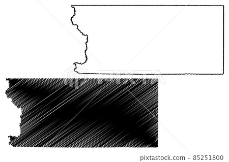 Lyon County, Iowa (U.S. county, United States of America, USA, U.S., US) map vector illustration, scribble sketch Lyon map Lyon County, Iowa (U.S. county, United States of America, USA, U.S., US) map vector illustration, scribble sketch Lyon map 85251800