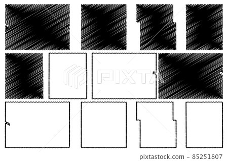 Wright, Worth, Winneshiek, Winnebago, Webster and Tama County, Iowa (U.S. county, United States of America, USA, U.S., US) map vector illustration, scribble sketch map 85251807