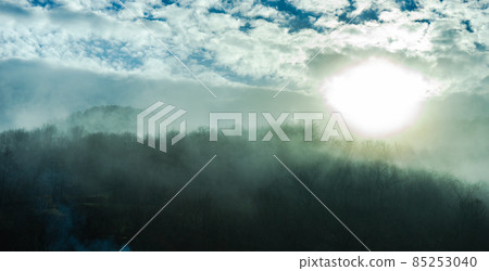 Misty morning in the mountains Misty morning in the mountains 85253040