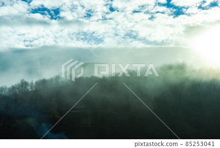 Misty morning in the mountains Misty morning in the mountains 85253041