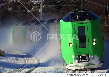 789 series lilac Asahiyama Zoo 85253911