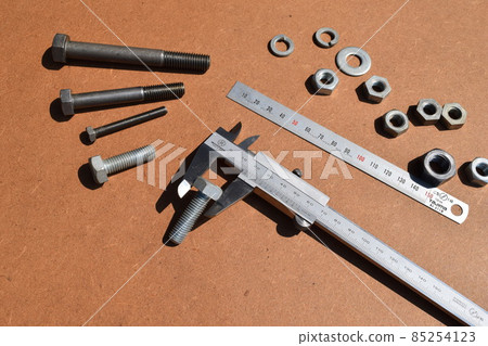 Measurement image by calipers 85254123