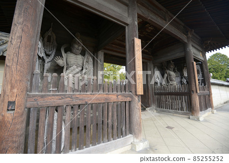 Ikarugadera Niomon statue of King Nio, Ikaruga, Taishi-cho, Hyogo Prefecture Ikarugadera Niomon statue of King Nio, Ikaruga, Taishi-cho, Hyogo Prefecture 85255252